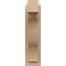 Ekena Millwork 6-in W x 12-in D x 24-in H Funston Block Rough Cedar Woodgrain TimberThane Outlooker, Primed Tan OUTUR060X12X24FST44RCPR - alternate 3